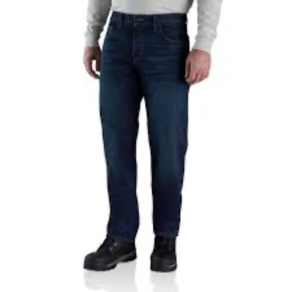 CARHARTT Flame-Resistant Relaxed Fit 5 Pocket Jean - Picture 1 of 9
